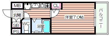 大阪府大阪市北区松ケ枝町 大阪天満宮駅 1K マンション 賃貸物件詳細