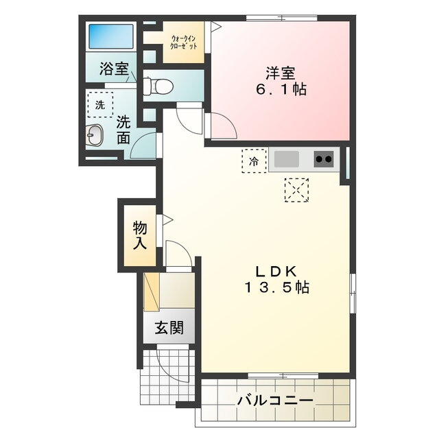 大阪府堺市西区草部 富木駅 1LDK アパート 賃貸物件詳細