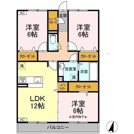 千葉県船橋市薬円台１ 薬園台駅 3LDK アパート 賃貸物件詳細