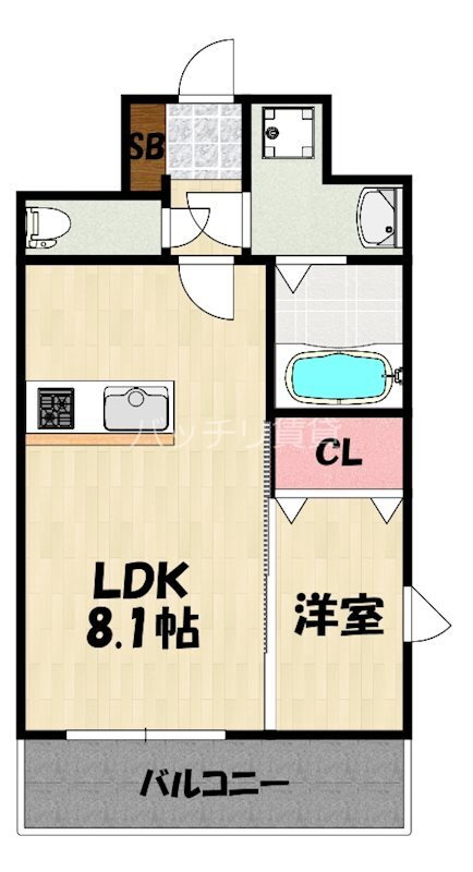 福岡県福岡市博多区美野島３ 博多駅 1LDK マンション 賃貸物件詳細