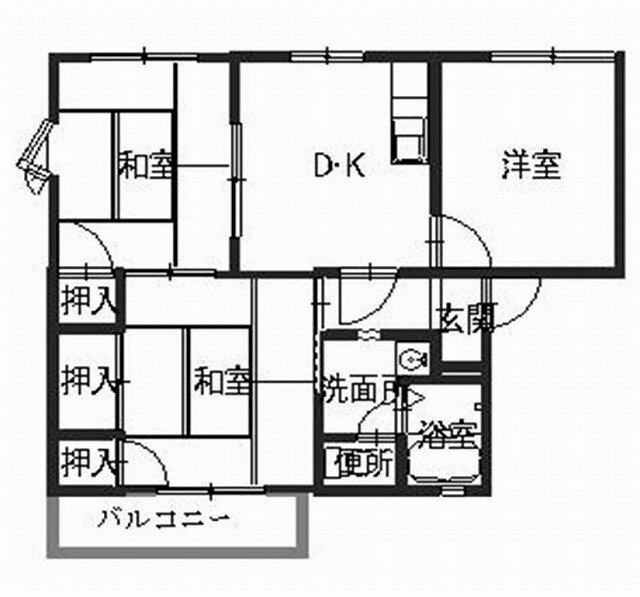 兵庫県姫路市飾磨区構３ 英賀保駅 3DK アパート 賃貸物件詳細