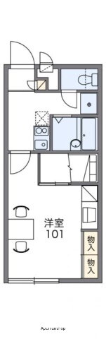 香川県高松市香川町大野 空港通り駅 1K アパート 賃貸物件詳細