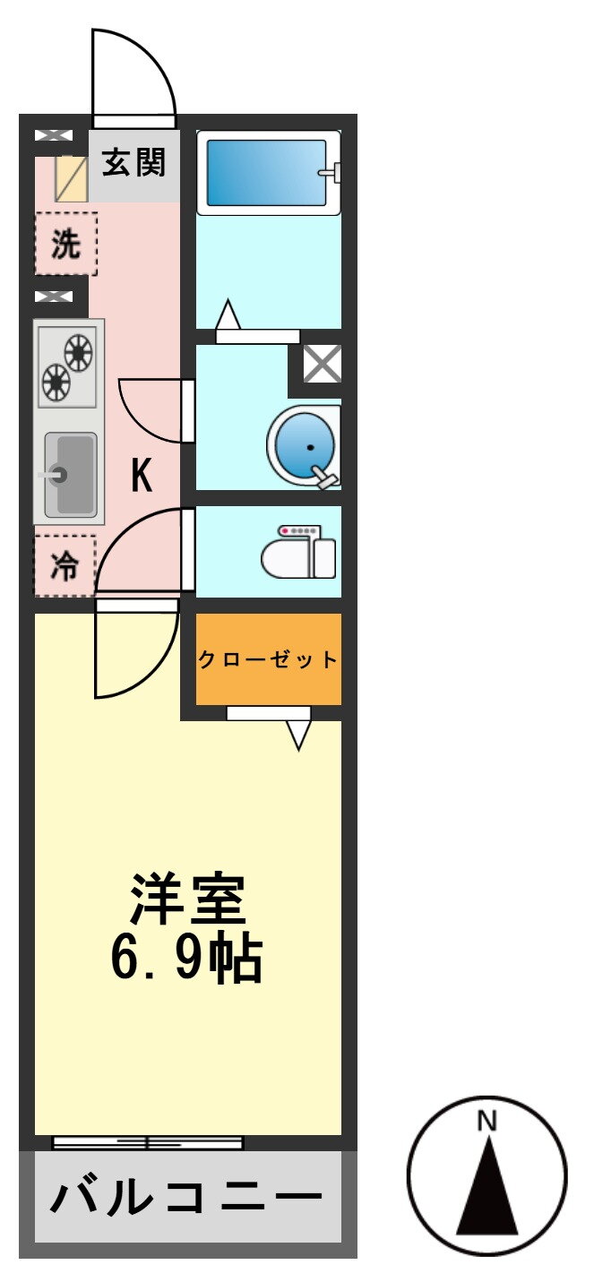 東京都江戸川区北小岩２ 小岩駅 1K マンション 賃貸物件詳細