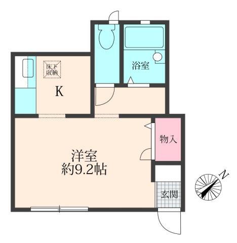 神奈川県藤沢市鵠沼海岸６ 本鵠沼駅 1K アパート 賃貸物件詳細