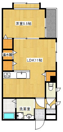 兵庫県明石市鷹匠町 明石駅 1LDK アパート 賃貸物件詳細