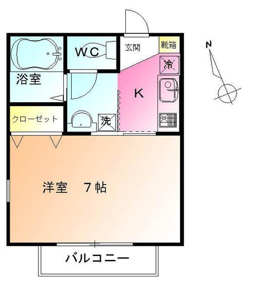 東京都町田市鶴川４ 鶴川駅 1K アパート 賃貸物件詳細