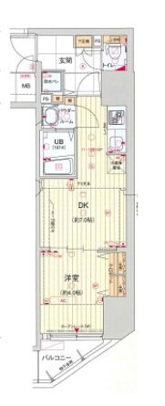 大阪府大阪市西区立売堀４ 阿波座駅 1DK マンション 賃貸物件詳細