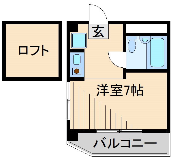 神奈川県横浜市港北区大倉山５ 大倉山駅 1K マンション 賃貸物件詳細