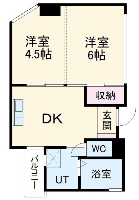 愛知県名古屋市東区山口町 森下駅 1DK マンション 賃貸物件詳細