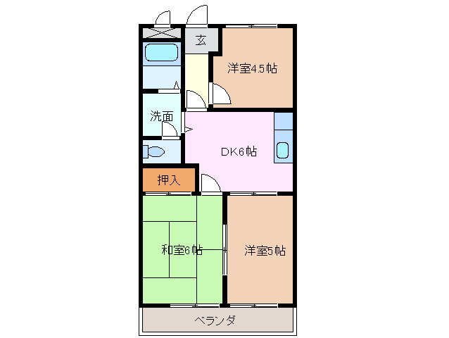 三重県津市柳山津興 阿漕駅 3DK アパート 賃貸物件詳細