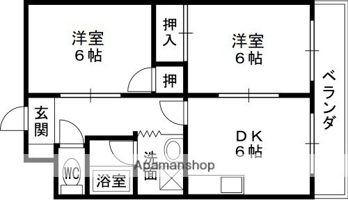 大阪府東大阪市高井田本通７ 高井田駅 2DK マンション 賃貸物件詳細