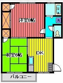 ビューコート 2階 2DK 賃貸物件詳細