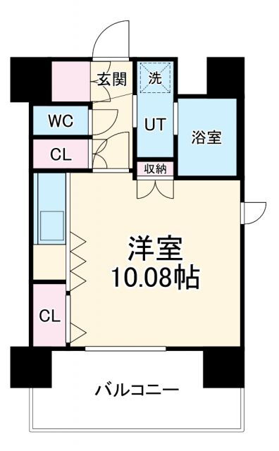 愛知県名古屋市東区芳野３ 森下駅 ワンルーム マンション 賃貸物件詳細