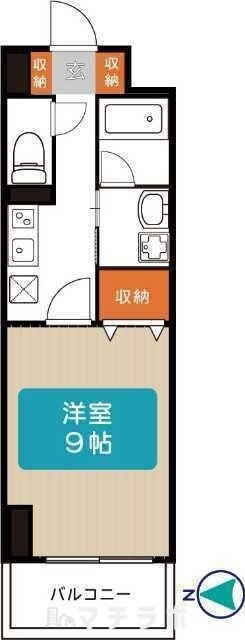 愛知県名古屋市東区東桜２ 新栄町駅 1K マンション 賃貸物件詳細
