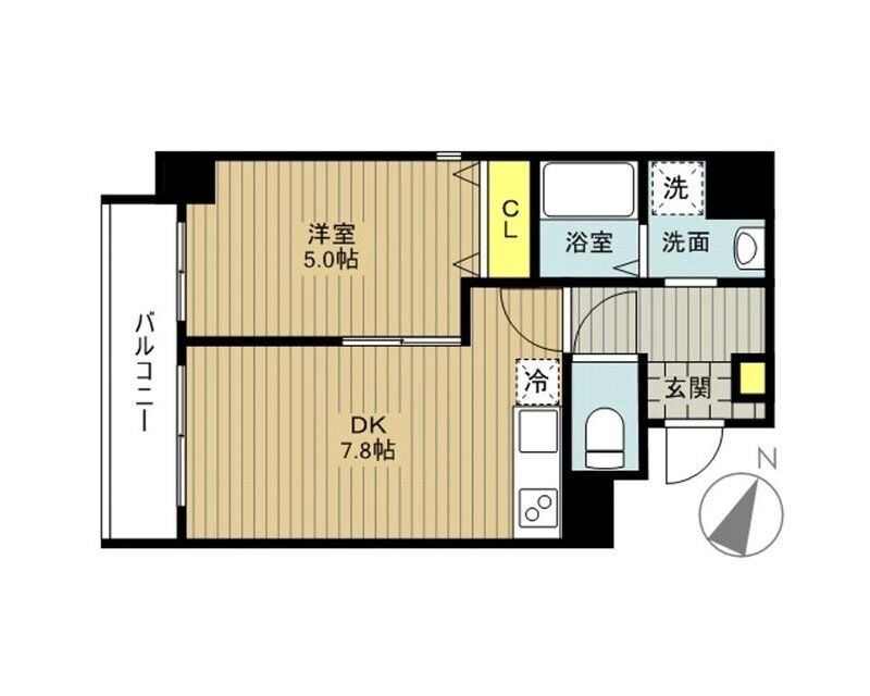 埼玉県さいたま市大宮区宮町２ 大宮駅 1DK マンション 賃貸物件詳細