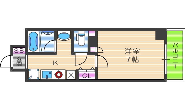 大阪府大阪市北区浮田１ 天神橋筋六丁目駅 1K マンション 賃貸物件詳細