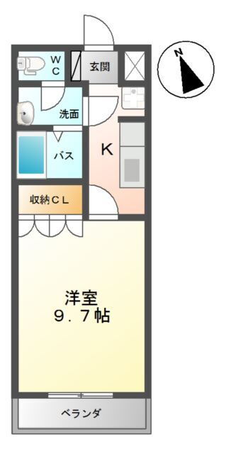 栃木県日光市今市 今市駅 1K アパート 賃貸物件詳細