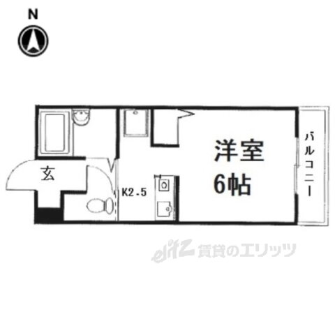 京都府京都市伏見区向島庚申町 観月橋駅 1K マンション 賃貸物件詳細