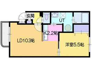 北海道千歳市末広１ 千歳駅 1LDK マンション 賃貸物件詳細