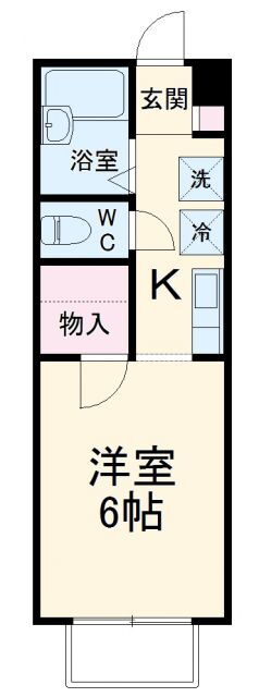 埼玉県さいたま市南区白幡４ 武蔵浦和駅 1K アパート 賃貸物件詳細