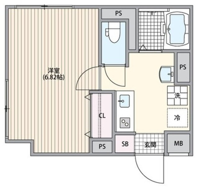 東京都中野区弥生町２ 中野新橋駅 1K マンション 賃貸物件詳細