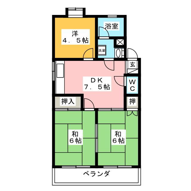 岐阜県関市新田 3DK マンション 賃貸物件詳細