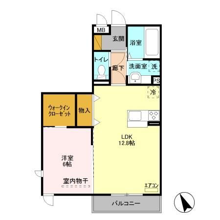 茨城県つくば市みどりの２ みどりの駅 1LDK アパート 賃貸物件詳細