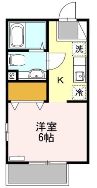 東京都日野市程久保８ 高幡不動駅 1K アパート 賃貸物件詳細