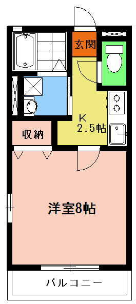 埼玉県狭山市広瀬東１ 狭山市駅 1K アパート 賃貸物件詳細
