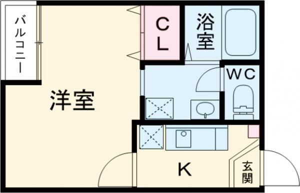 埼玉県川口市北園町 東浦和駅 1K アパート 賃貸物件詳細