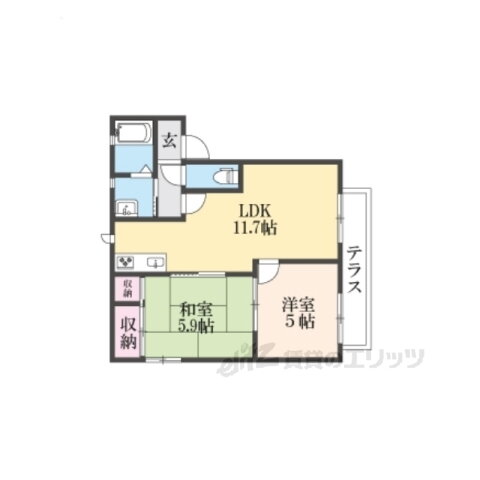 京都府福知山市荒河東町 福知山市民病院口駅 2LDK アパート 賃貸物件詳細