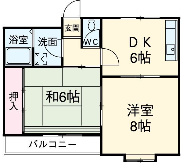 愛知県名古屋市港区宝神５ 稲永駅 2DK マンション 賃貸物件詳細