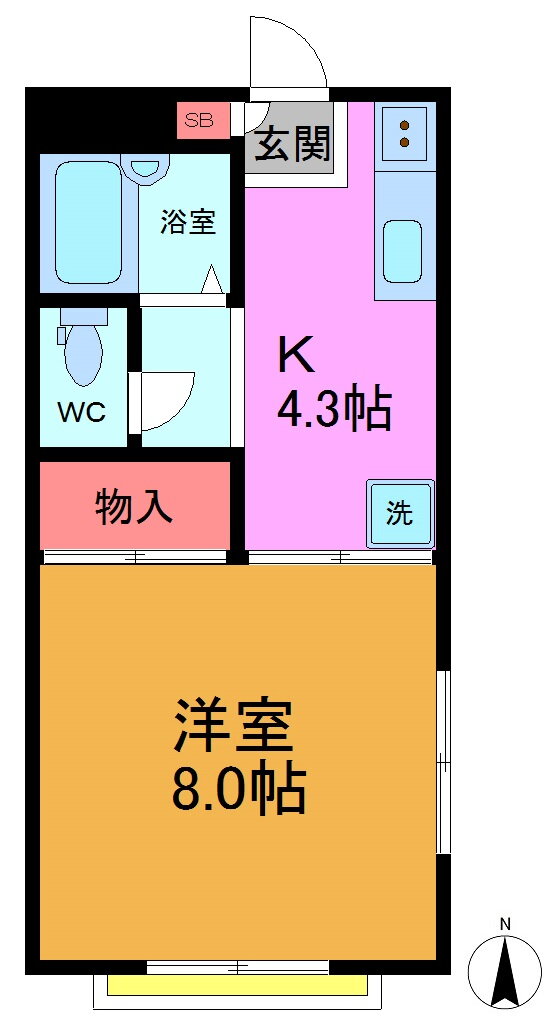 千葉県習志野市藤崎１ 京成大久保駅 1K マンション 賃貸物件詳細