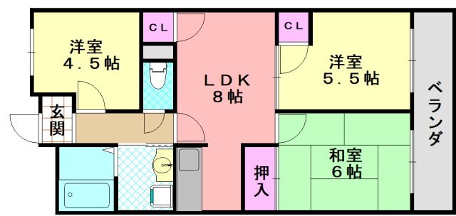 大阪府大阪市生野区巽南５ 平野駅 3LDK マンション 賃貸物件詳細