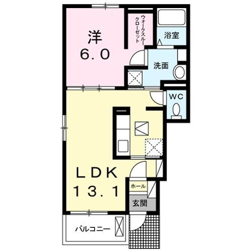グランガーデン　ＩＩＩ 1階 1LDK 賃貸物件詳細