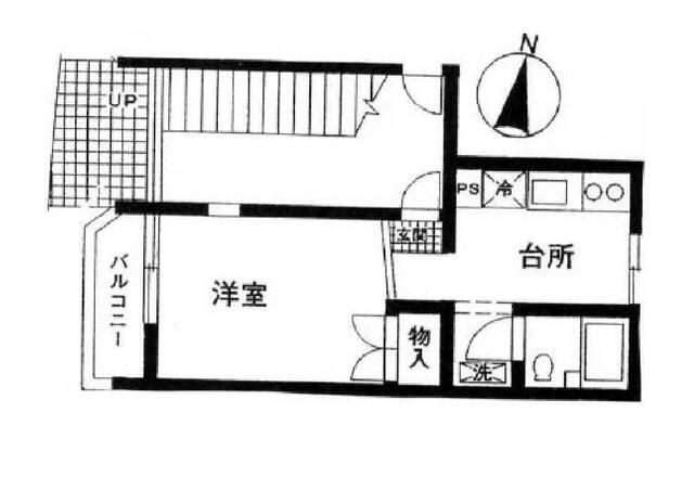 神奈川県横浜市神奈川区六角橋２ 白楽駅 1DK アパート 賃貸物件詳細