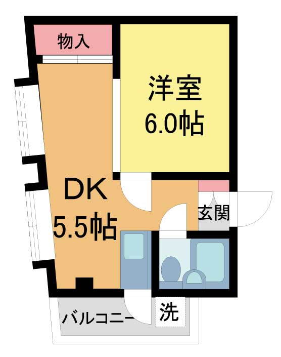 兵庫県川西市小戸２ 川西能勢口駅 1DK マンション 賃貸物件詳細