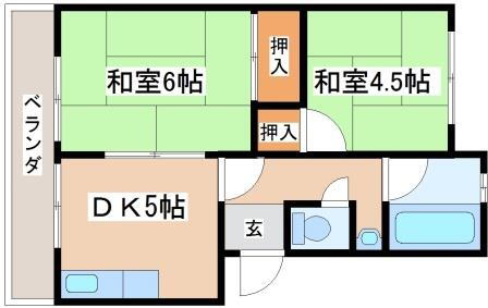 兵庫県神戸市垂水区霞ヶ丘１ 垂水駅 2DK マンション 賃貸物件詳細