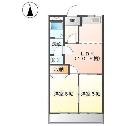 愛知県あま市篠田乙柳 木田駅 2LDK アパート 賃貸物件詳細