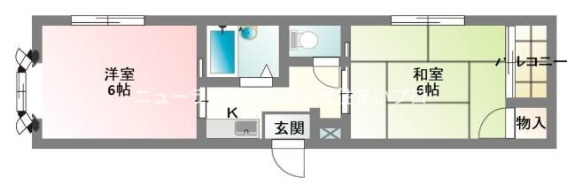 大阪府門真市御堂町 大和田駅 2K マンション 賃貸物件詳細