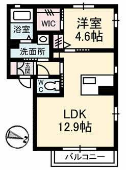 広島県広島市佐伯区海老園２ 五日市駅 1LDK アパート 賃貸物件詳細