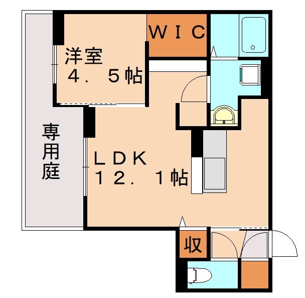 福岡県福岡市東区二又瀬 柚須駅 1LDK アパート 賃貸物件詳細