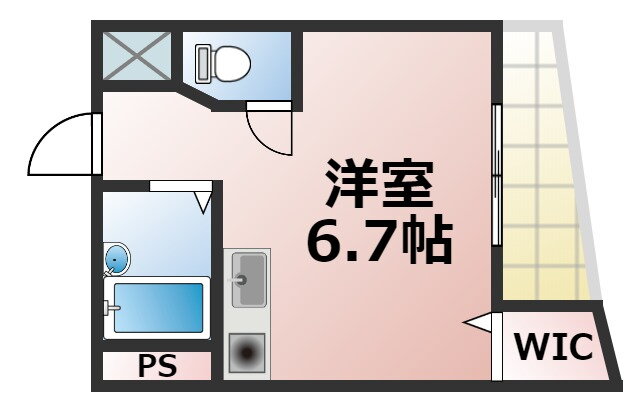 大阪府大阪市東成区大今里南５ 新深江駅 1K マンション 賃貸物件詳細