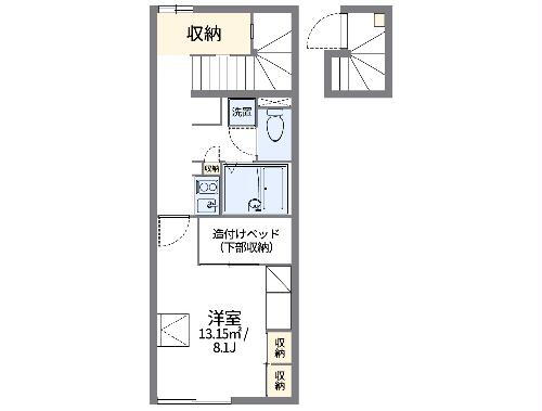 レオパレスＫＵＲＯＹＡＭＡ 2階 1K 賃貸物件詳細