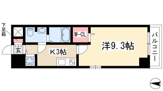 愛知県名古屋市昭和区桜山町１ 桜山駅 1K マンション 賃貸物件詳細
