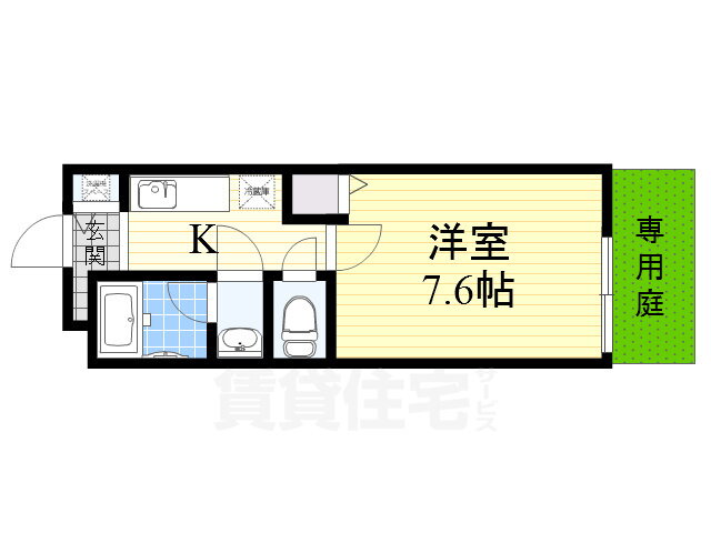 大阪府堺市北区百舌鳥赤畑町３ 三国ケ丘駅 1K アパート 賃貸物件詳細