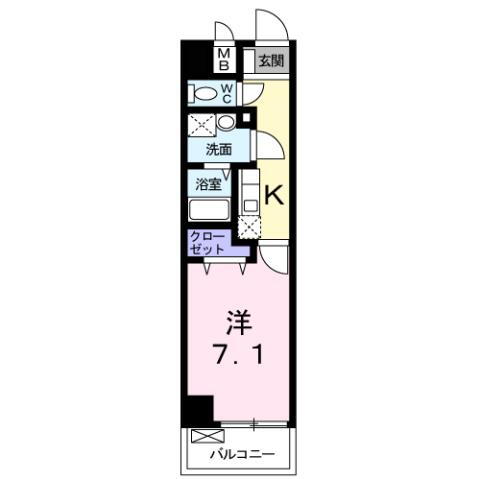 神奈川県川崎市川崎区浅田４ 川崎駅 1K マンション 賃貸物件詳細