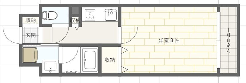 兵庫県神戸市中央区浜辺通３ 三ノ宮駅 1K マンション 賃貸物件詳細