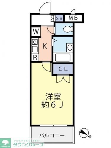 東京都大田区西馬込１ 西馬込駅 1K マンション 賃貸物件詳細