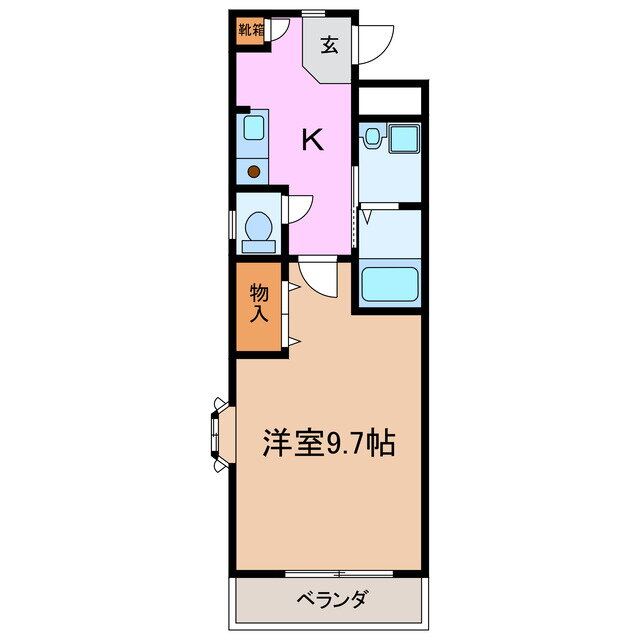 愛知県日進市浅田町森下 赤池駅 1K マンション 賃貸物件詳細